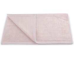 Heckett & Lane bamboo bidetmat roze - 60x60  - zachte touch - luxe uitstraling