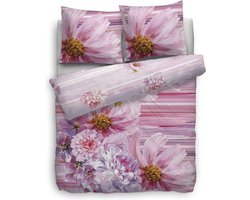 Heckett & Lane Beau Dekbedovetrek - Lits-jumeaux - 240x200/220 cm - Roze