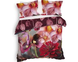 Heckett & Lane Cassidy Dekbedovertrek - Tweepersoons - 200x200/220 cm - Multi