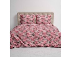Heckett & Lane Colemy - Dekbedovertrek - Tweepersoons - 200x220 cm - Pink