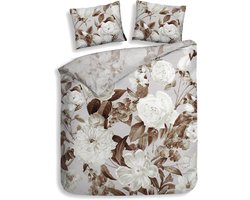 Heckett Lane Dekbedovertrek Katoen Satijn Danna - beige 240x200/220cm