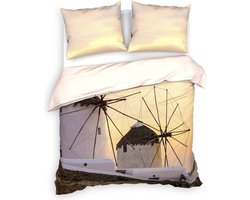 Heckett & Lane dekbedovertrek Parker (Grey)-260x200/220 cm
