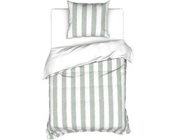 Heckett & Lane Dekbedovertrek Quinn (Deep Sea Blue)-140x200/220 cm