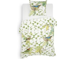 Heckett & Lane Gilbert Dekbedovertrek - Eenpersoons - 140x200/220 cm - White