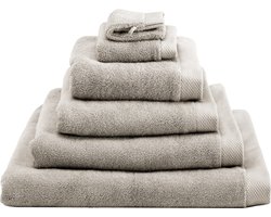 Heckett & Lane Handdoekenset Bath Premium Taupe 50 x 100 cm
