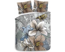 Heckett & Lane Hudson Dekbedovertrek - Lits-jumeaux - 240x200/220 cm - Sketch Grey