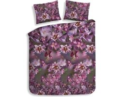 Heckett & Lane Margaret - Dekbedovertrek - Litsjumeaux - 240x200/220 cm - Purple