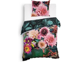 Heckett & Lane Novia Dekbedovertrek - Eenpersoons - 140x200/220 cm - Multi