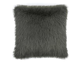 Heckett & Lane Perle Sierkussen - 48x48cm - Fake Fur - Classic Grey