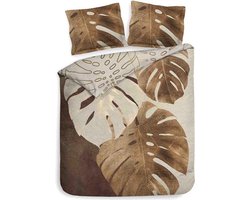 Heckett & Lane Roca Dekbedovertrek - Lits-jumeaux - 240x200/220 cm - Rustic Brown