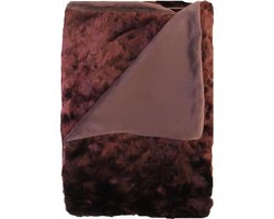 Heckett & Lane Sheba - Plaid - 150x220 cm - Brown