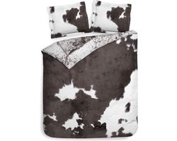 Heckett Lane - Sven - Black/White - Dekbedovertrek - 240x200/220cm