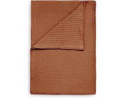 Heckett & Lane Wafel - Plaid - 180x260 cm - Copper Orange