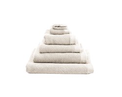 Heckettlane Badhanddoek Grant - Hotelkwaliteit Handdoek van 100% Katoen - 70x140 cm - 1 Stuks Douchelaken - Off-White