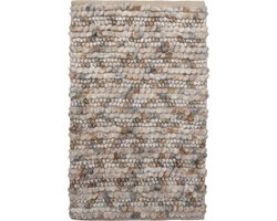Heckettlane Badmat Brenda - Badkamermat - Antislip tapijt - 70x120 - Beige