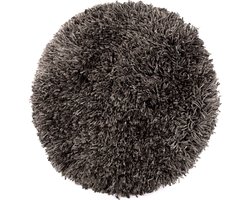 Heckettlane Badmat Cona - Badkamermat - Antislip tapijt - 60-Rond - Grijs