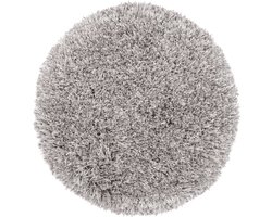 Heckettlane Badmat Cona - Badkamermat - Antislip tapijt - 60-Rond - Grijs