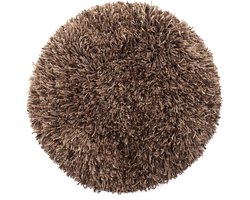 Heckettlane Badmat Cona - Badkamermat - Antislip tapijt - 60-Rond - Natural