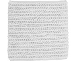 Heckettlane Badmat Mylene - Badkamermat - Antislip tapijt - 60x60 - Wit