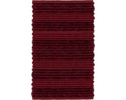 Heckettlane Badmat Solange - Badkamermat - Antislip tapijt - 60x100 - Rood