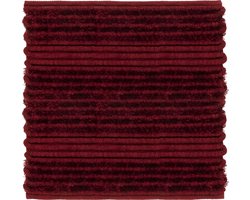 Heckettlane Badmat Solange - Badkamermat - Antislip tapijt - 60x60 - Rood