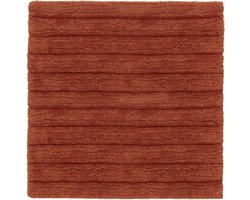 Heckettlane Badmat Vivienne - Badkamermat - Antislip tapijt - 60x60 - Oranje