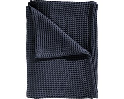 Heckettlane Bed Sprei Wafel - Bedsprei 1 persoons - Wafeldeken - 180x260 - Blauw