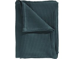 Heckettlane Bed Sprei Wafel - Bedsprei 2 persoons - Wafeldeken - 240x260 - Groen