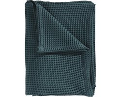 Heckettlane Bed Sprei Wafel - Bedsprei Eenpersoons - Wafeldeken - 180x260 cm - Groen