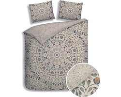 Heckettlane Blanche Dekbedovertrek - 100% Katoen-Satijn - 240x220 - Natural