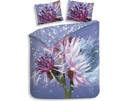 Heckettlane Cooper Dekbedovertrek - Lits-jumeaux - Bamboe - 240x200-220cm - Paars