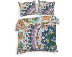 Heckettlane Dekbedovertrek Hailey - Lits-Jumeaux - Bamboe - 240x200-220 cm - Multi