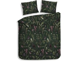 Heckettlane Florian Dekbedovertrek - Tweepersoons - 200x200/220 cm - Dark Green