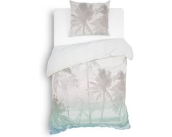 Heckettlane Greg Dekbedovertrek - Eenpersoons - Katoensatijn - 140x200-220cm - Multi