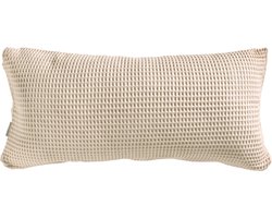 Heckettlane Kussensloop Wafel - Kussenhoes van 40x80 cm - 1 stuk - 100% Katoen - Roze