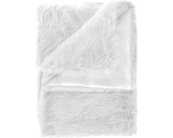 Heckettlane Perle Plaid - Fake Fur - 140x200 - Wit