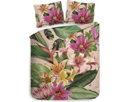 Heckettlane Reese Dekbedovertrek - Lits-jumeaux - Katoensatijn - 240x200-220cm - Multi