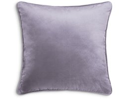 Heckettlane Sierkussen Velours Original - Blue Lilac - Sierkussens 48x48 cmcm - 100% Polyester Velours - Inclusief Binnenkussen