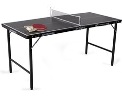 Heemskerk Tafeltennistafel Midi 800 - Inklapbaar tot koffertje - Incl. net en batset
