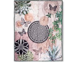 Heerlijk Zachte En Trendy Plaid | 130x160 | Multifunctioneel (Decoratie, Woondeken Of Sprei) | Teddy Stof