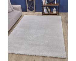 HEIDE - Beige - 200x290cm - Hoogpolig vloerkleed