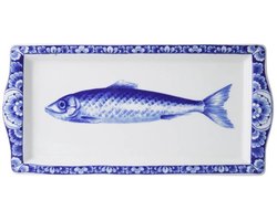 Heinen Delfts Blauw - Haringschaal