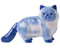 Heinen Delfts Blauw - Kat Delfts blauw
