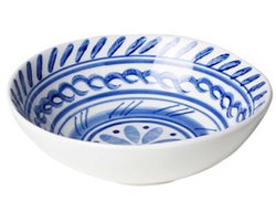 Heinen Delfts Blauw Kom Majolica – 13 cm – Blauw/Wit – Keramiek