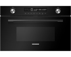 Heinner Inbouw Combimagnetron – Convectie – 25 L – 900 W – 1000 W Grill – 5 Vermogensniveaus – Touchbediening – Zwart
