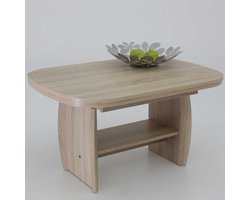 Hela - Salontafel - Bruin - 142x68x62 cm