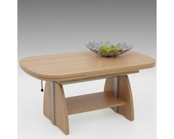 Hela - Salontafel - Bruin - 157x67x69 cm