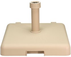 Helcosol Verrijdbare Parasolvoet 30kg - taupe