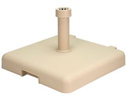 Helcosol Verrijdbare Parasolvoet 40kg - taupe
