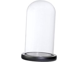 helder glas koepel met houten voet voor thuis bruiloft partij Centerpiece Display stand DIY Decor - mix voyeur Geslacht